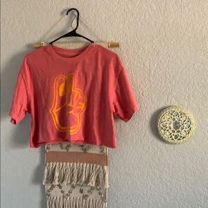 Revice Denim Crop Top